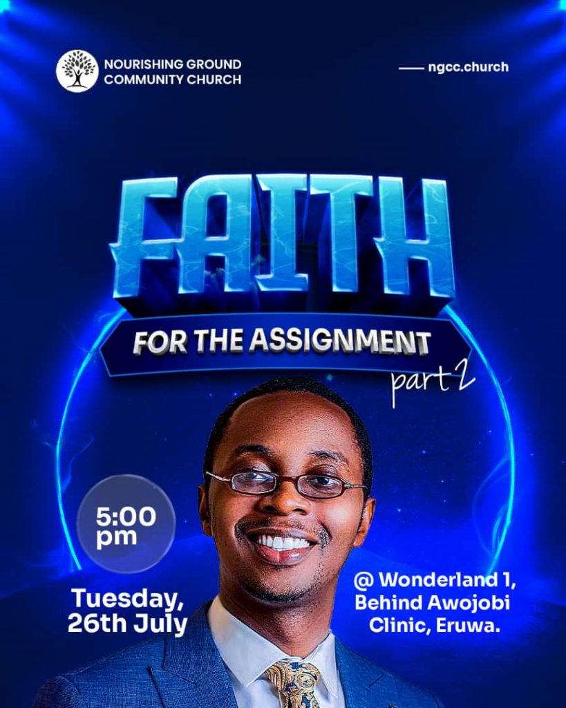 Faith for the Assignment 2